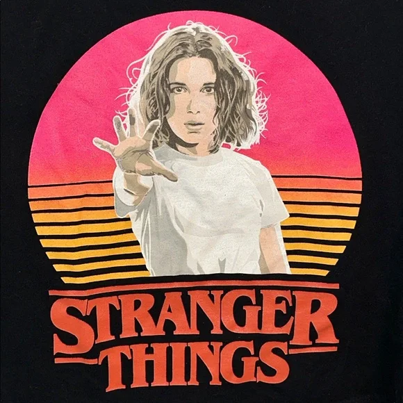 Stranger Things Cropped Tee - Picture 3 of 12